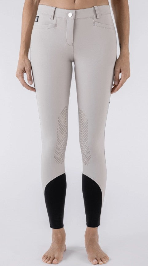 Pantaloni da equitazione da donna Ash, grip al ginocchio X-Grip