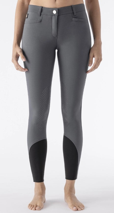 Pantaloni da equitazione da donna Ash, grip al ginocchio X-Grip