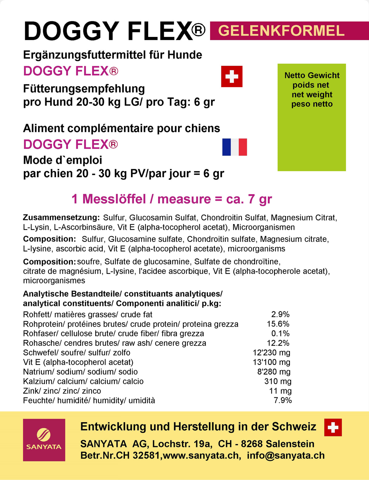 Flexion du chien