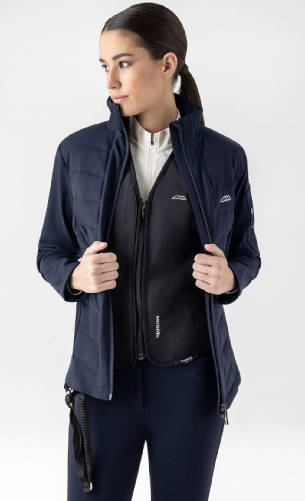 Softshell-Jacke "Entrec", Airbag kompatibel, navy