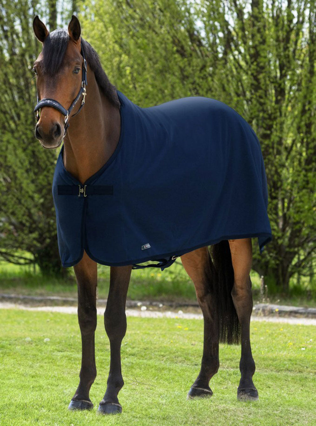 Fleecedecke "Hugo" mit Kreuzgurten Equiline