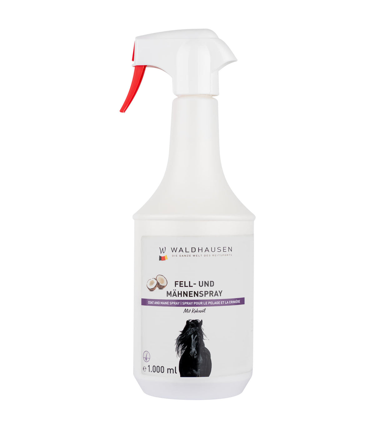 Fell- und Mähnenspray mit Kokosöl