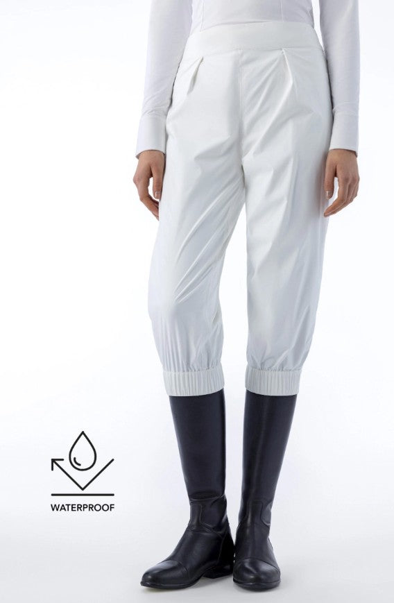 Regen-Reithose "Storm", weiss, unisex