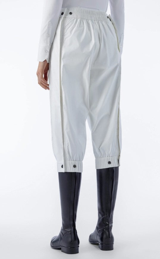 Regen-Reithose "Storm", weiss, unisex
