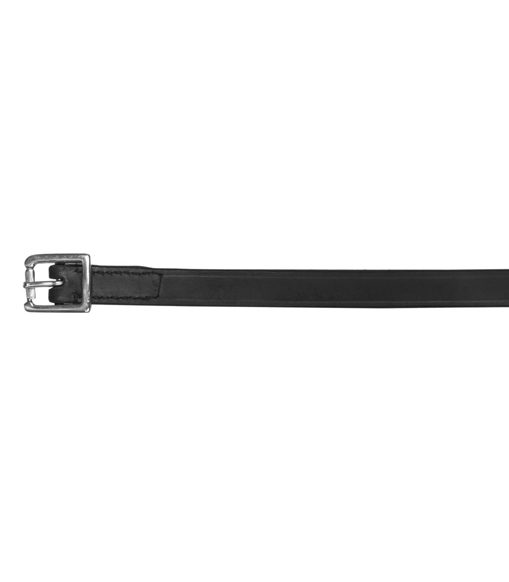 Star Leder Sporenriemen, schwarz