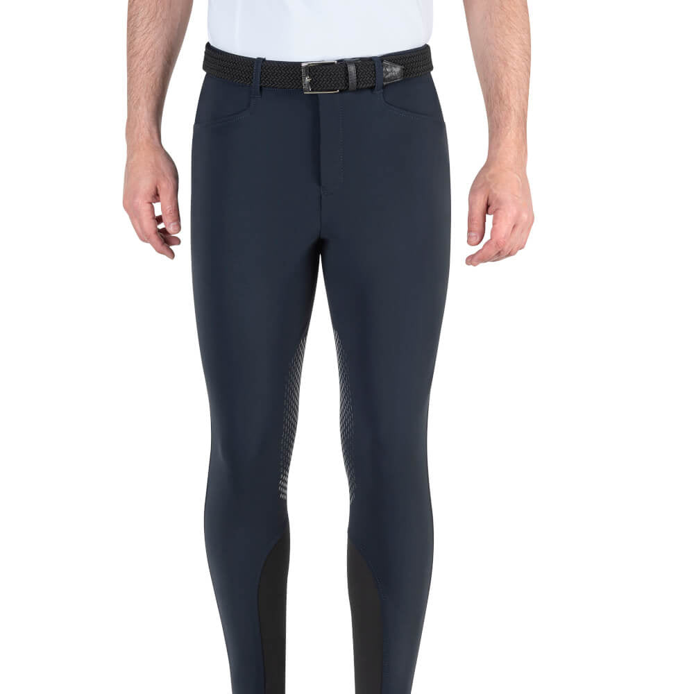 Equiline Herren Reithose Albertk B-Move, Kniegrip Equiline