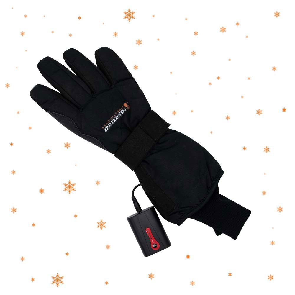 Beheizbare Handschuhe, schwarz haukeschmidt