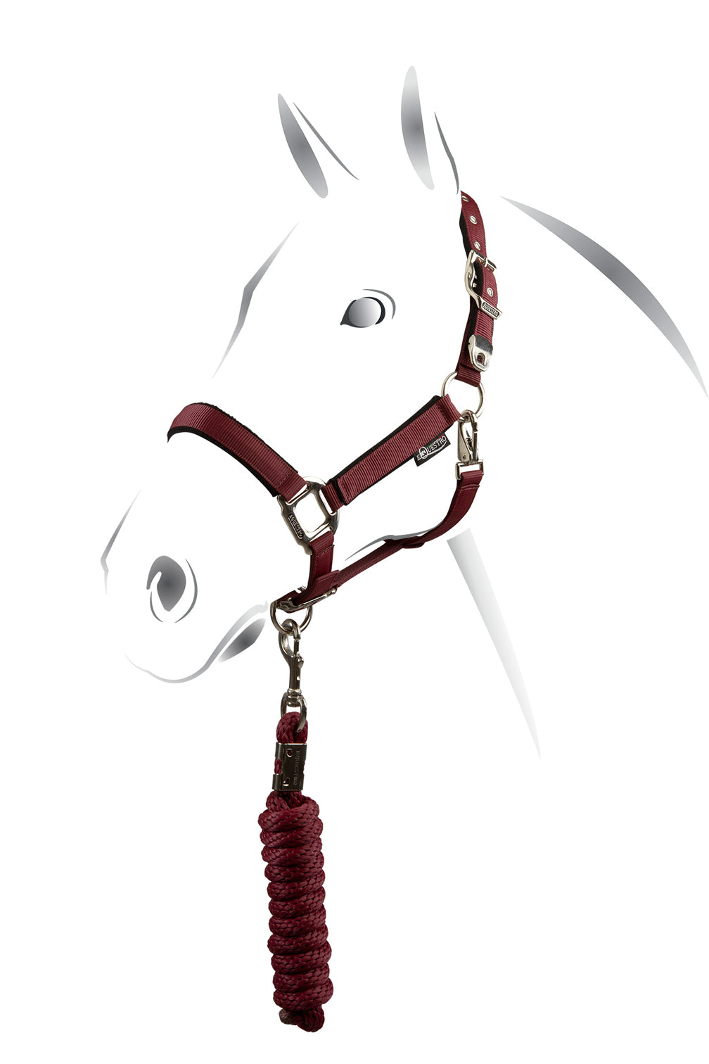 Nylonhalfter "Shiny Fittings" Equestro
