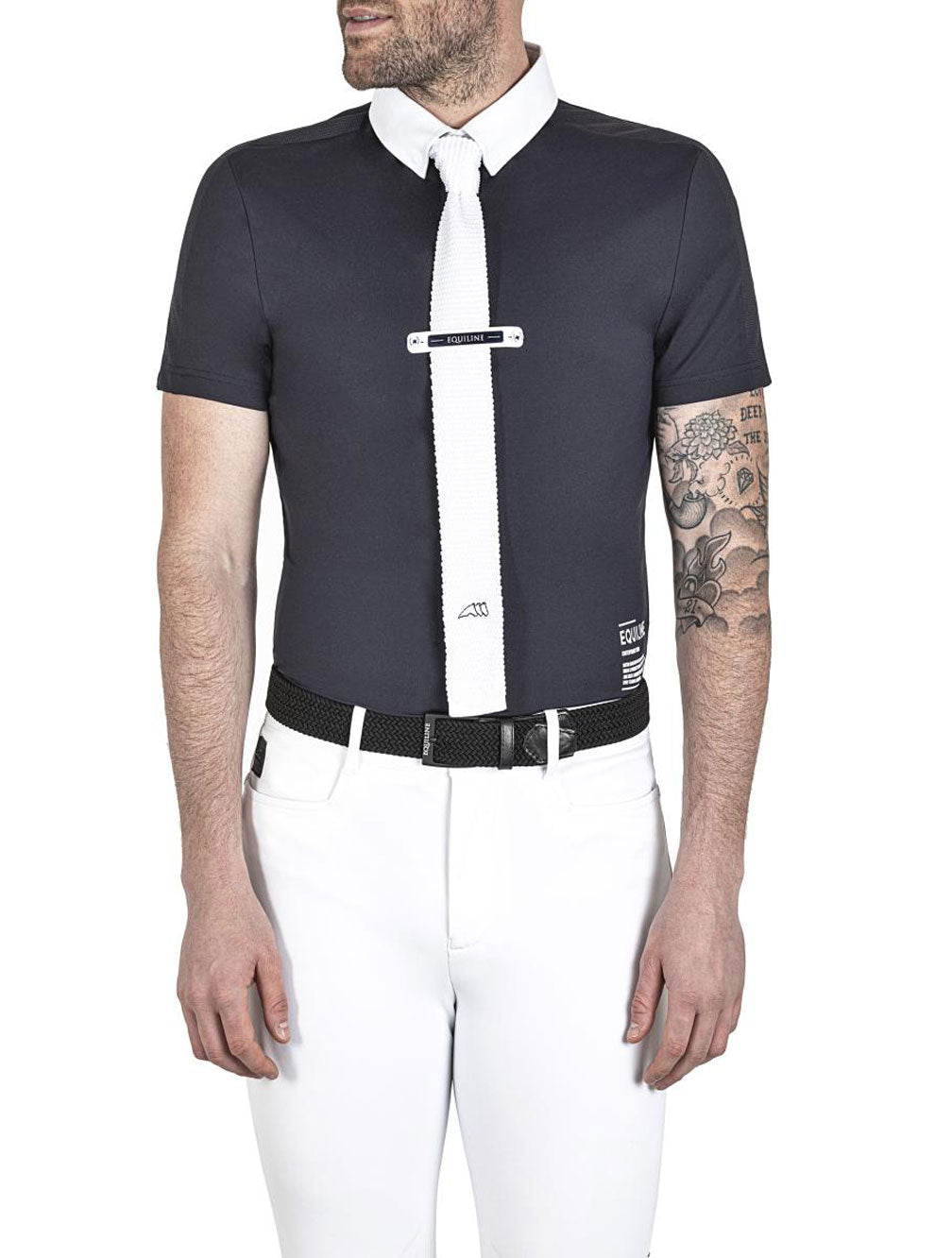 Herren Turniershirt "Connellec", navy Equiline