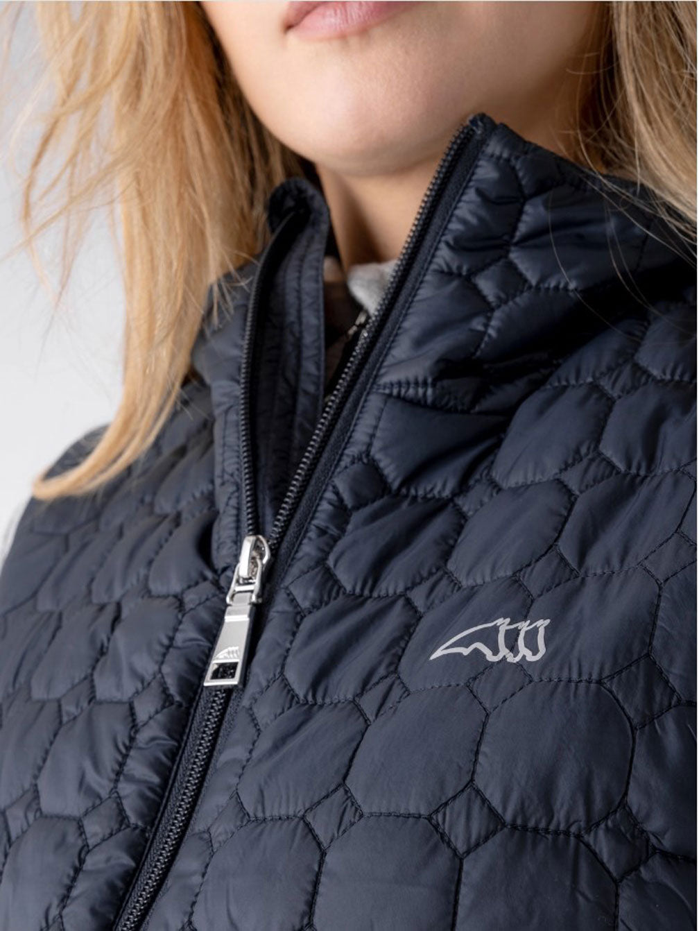 Steppweste Octagon "Edaev", navy Equiline