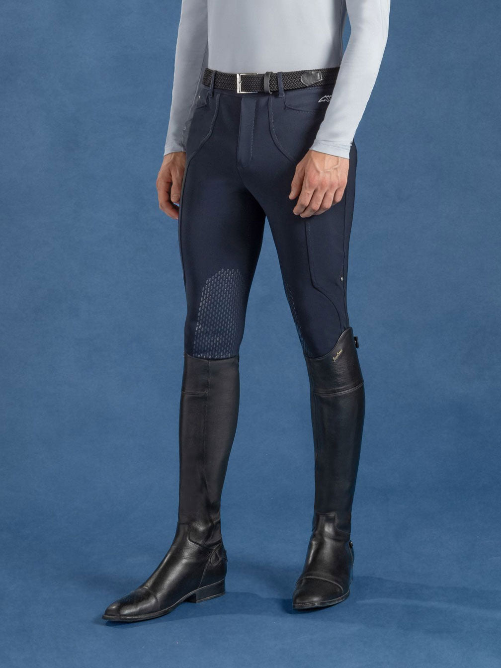 Knee Grip Reithose Eitonek, navy Equiline