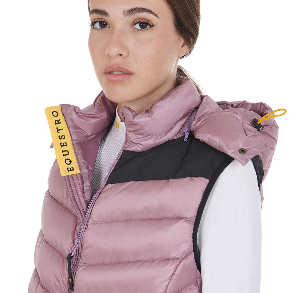 Damenweste mit abnehmbarer Kapuze Equestro