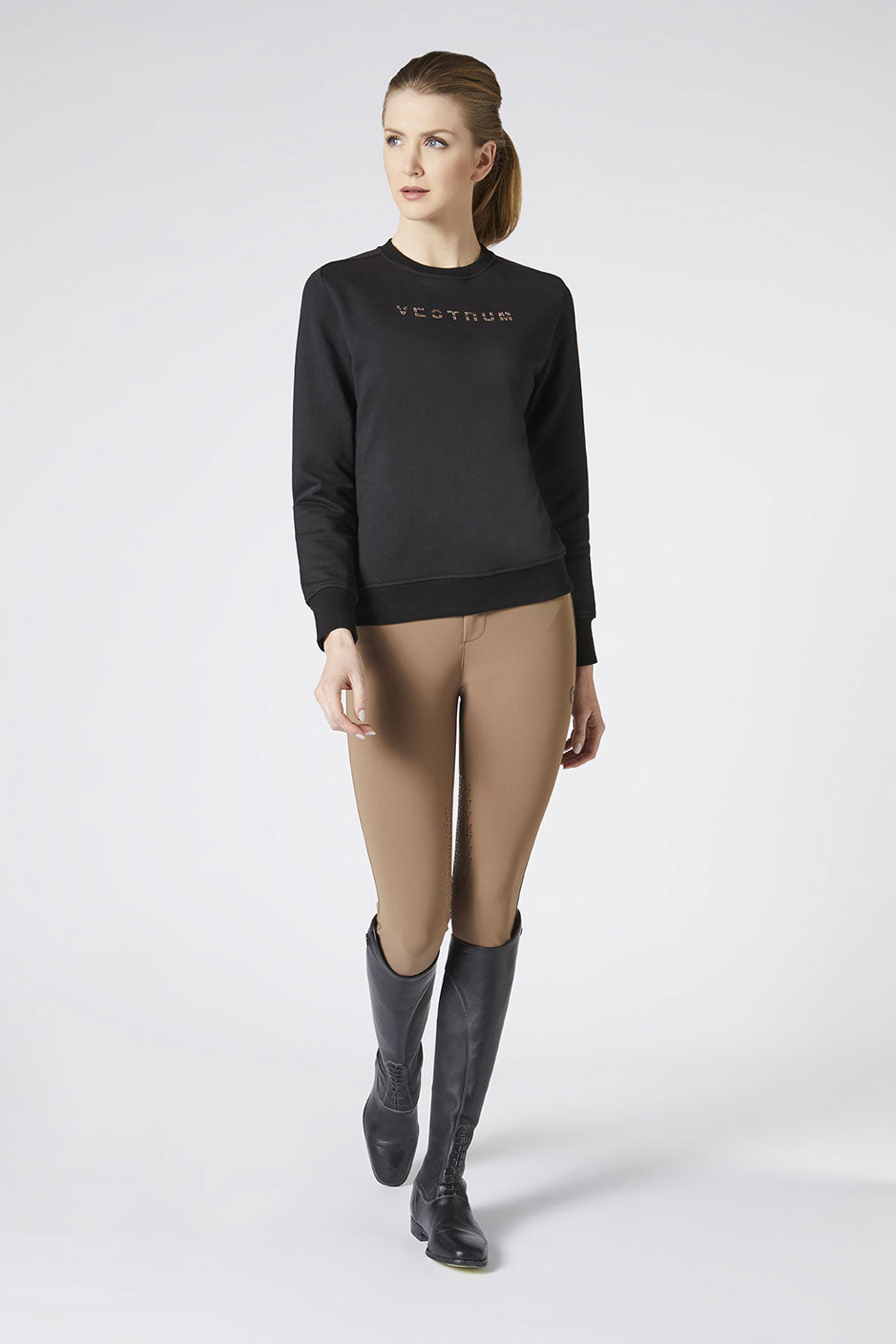 Damen Pullover "Fanano", schwarz Vestrum