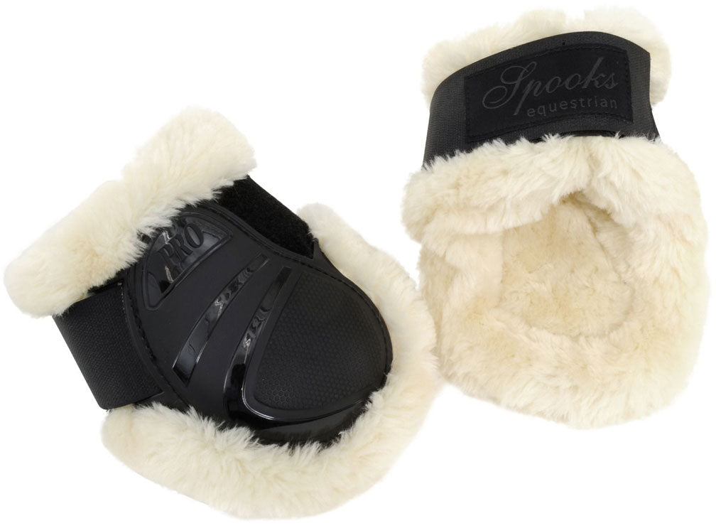 Fetlock Boots Teddy Velcro, WB SPOOKS
