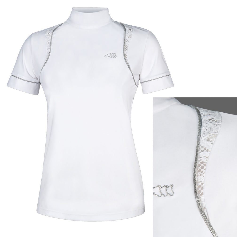 Equiline Turniershirt Ginger, weiss Equiline