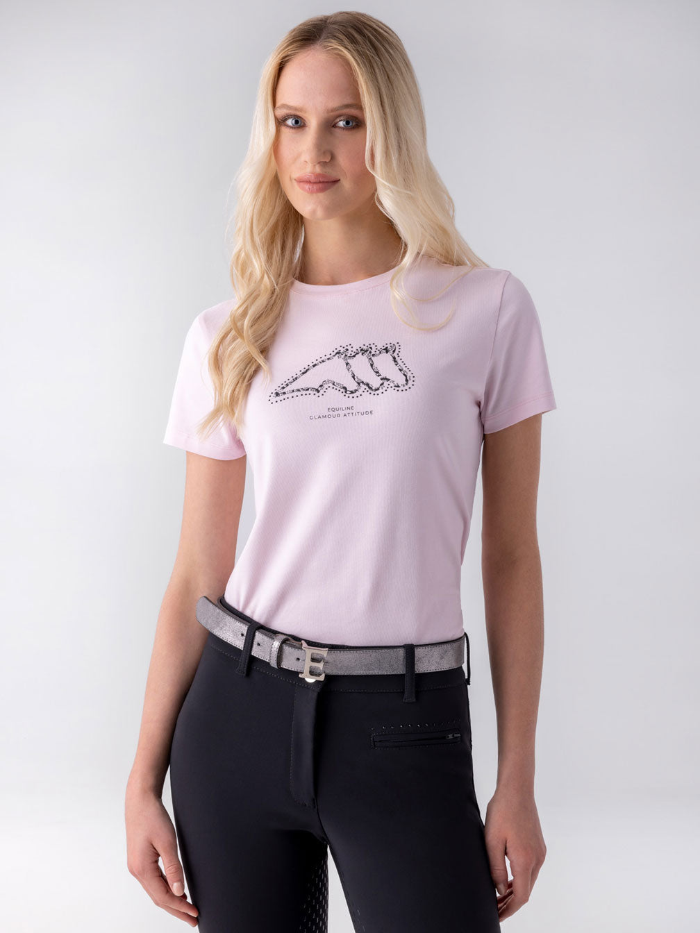 Glamour T-Shirt "Giulig", rosa Equiline