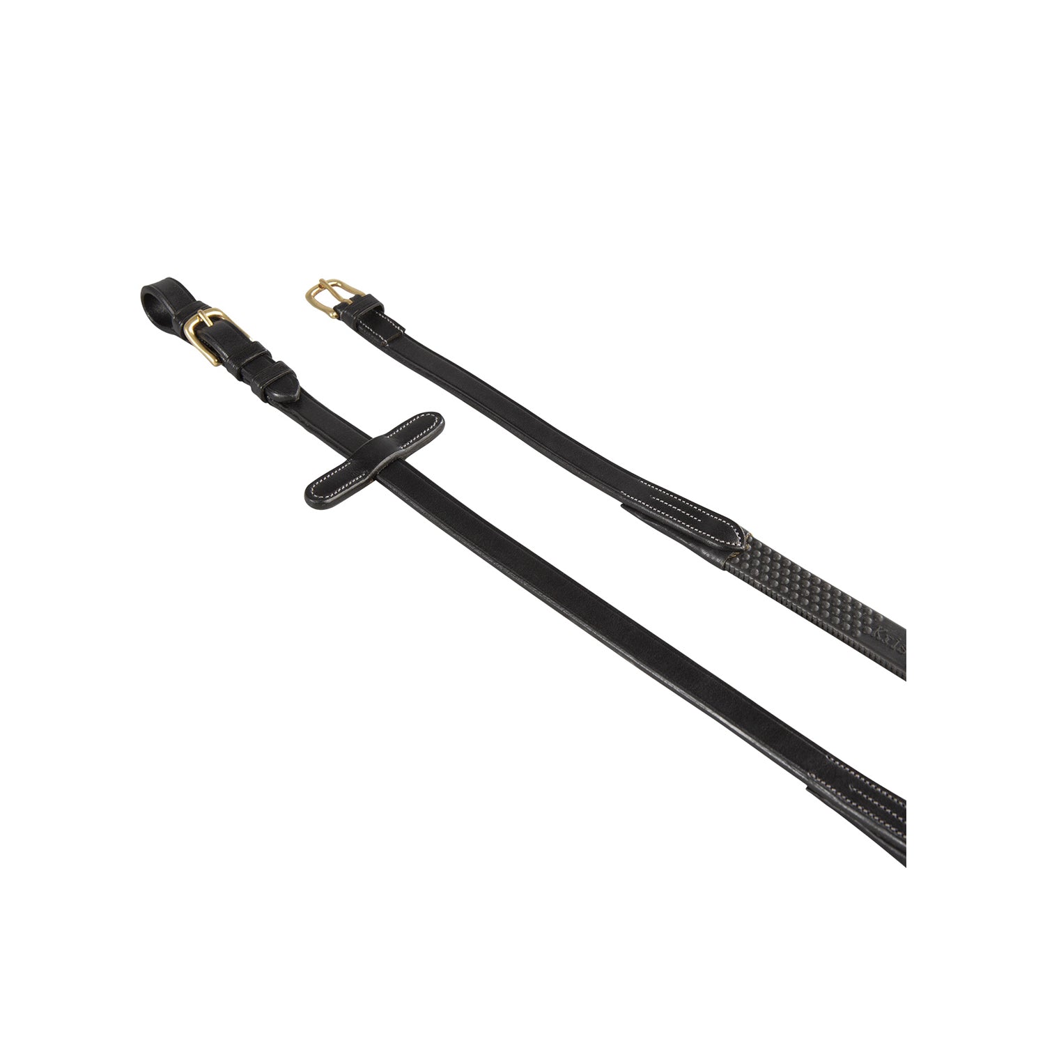 Gummizügel, Messingbeschläge Equestro