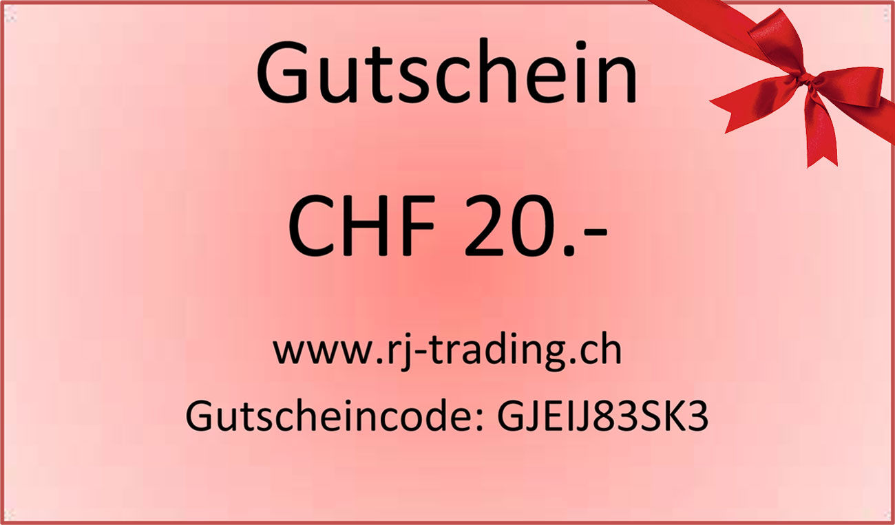 Geschenkgutschein RJ Trading