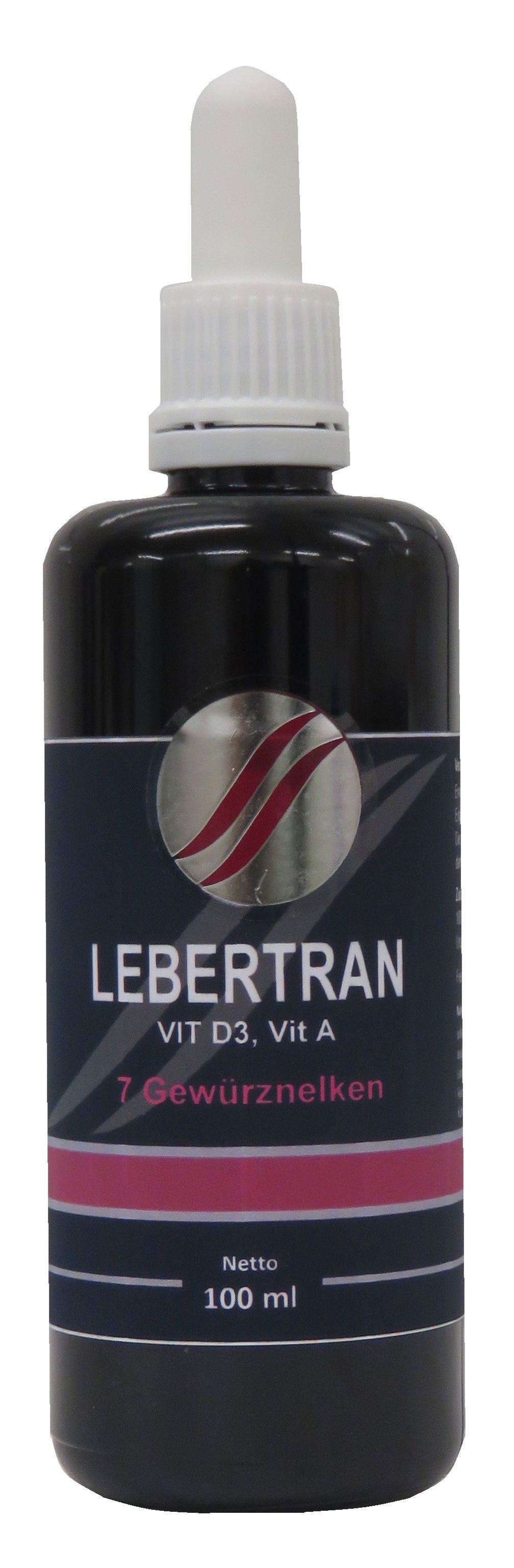 Lebertran extra vergine, 100ml Sanyata