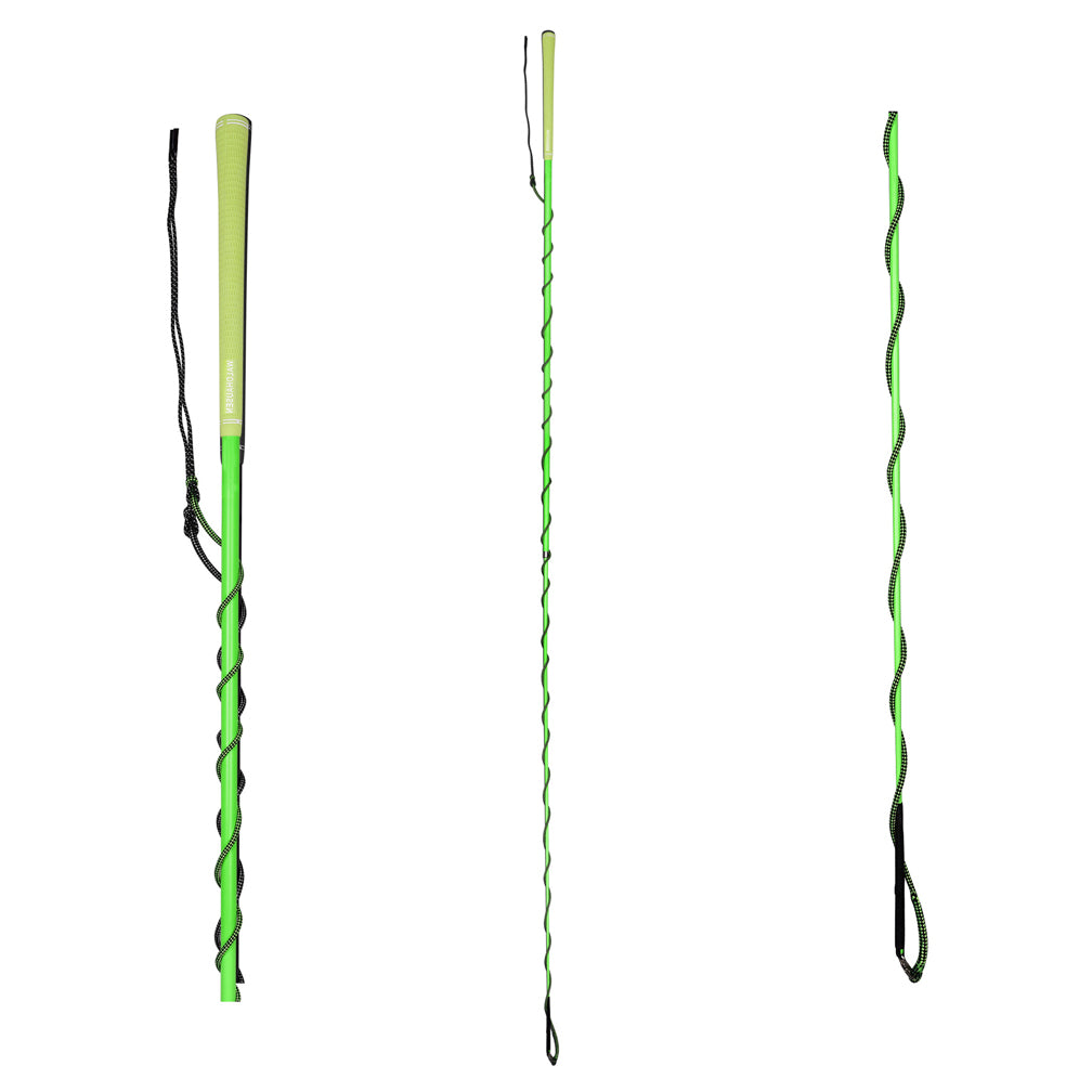 Teleskop Longierpeitsche mit Golfgriff, schwarz Waldhausen