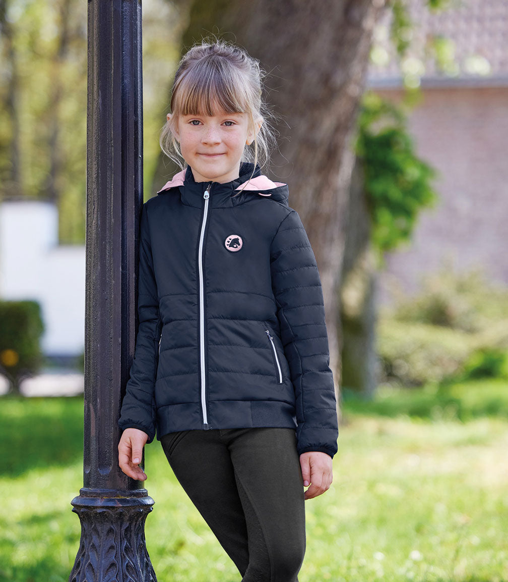 Kinder Steppjacke "Lucky Gretchen", night blue Waldhausen