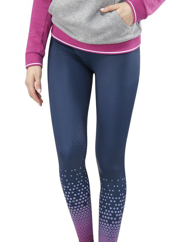 Equiline Reitleggins Ginoccchio Knie Grip, Navy Equiline