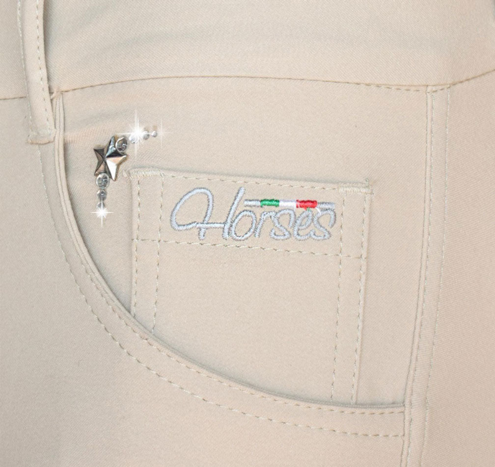 Reithosen "Layla", Oberschenkelgrip Horses