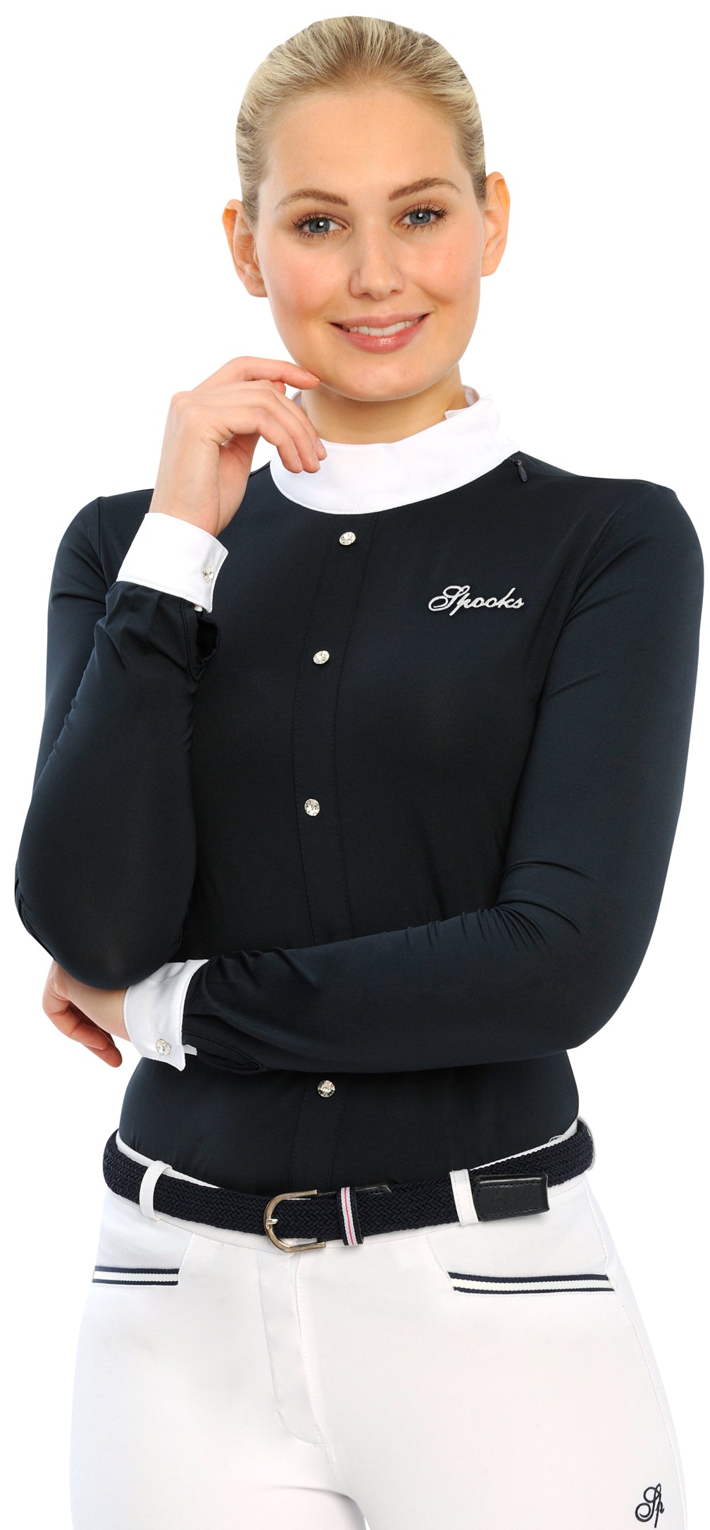 Showshirt Fideliah Longsleeve, Navy SPOOKS