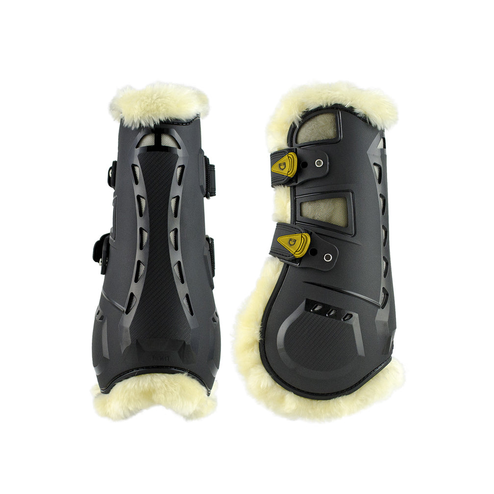 Springgamaschen "Evolution" mit Lammfell Equestro