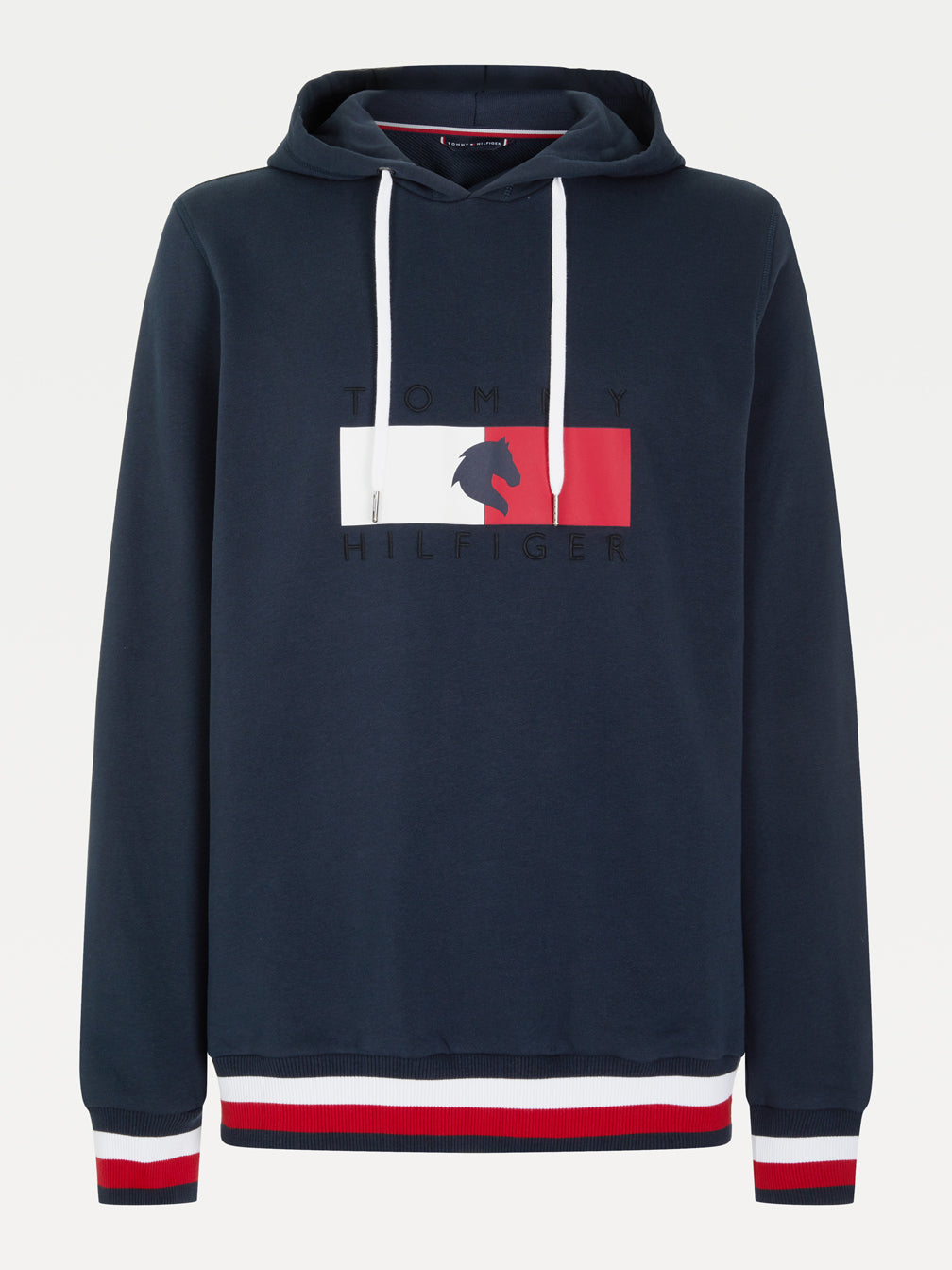 Herren Hoodie TH Equestrian Statement, Desert Sky Tommy Hilfiger