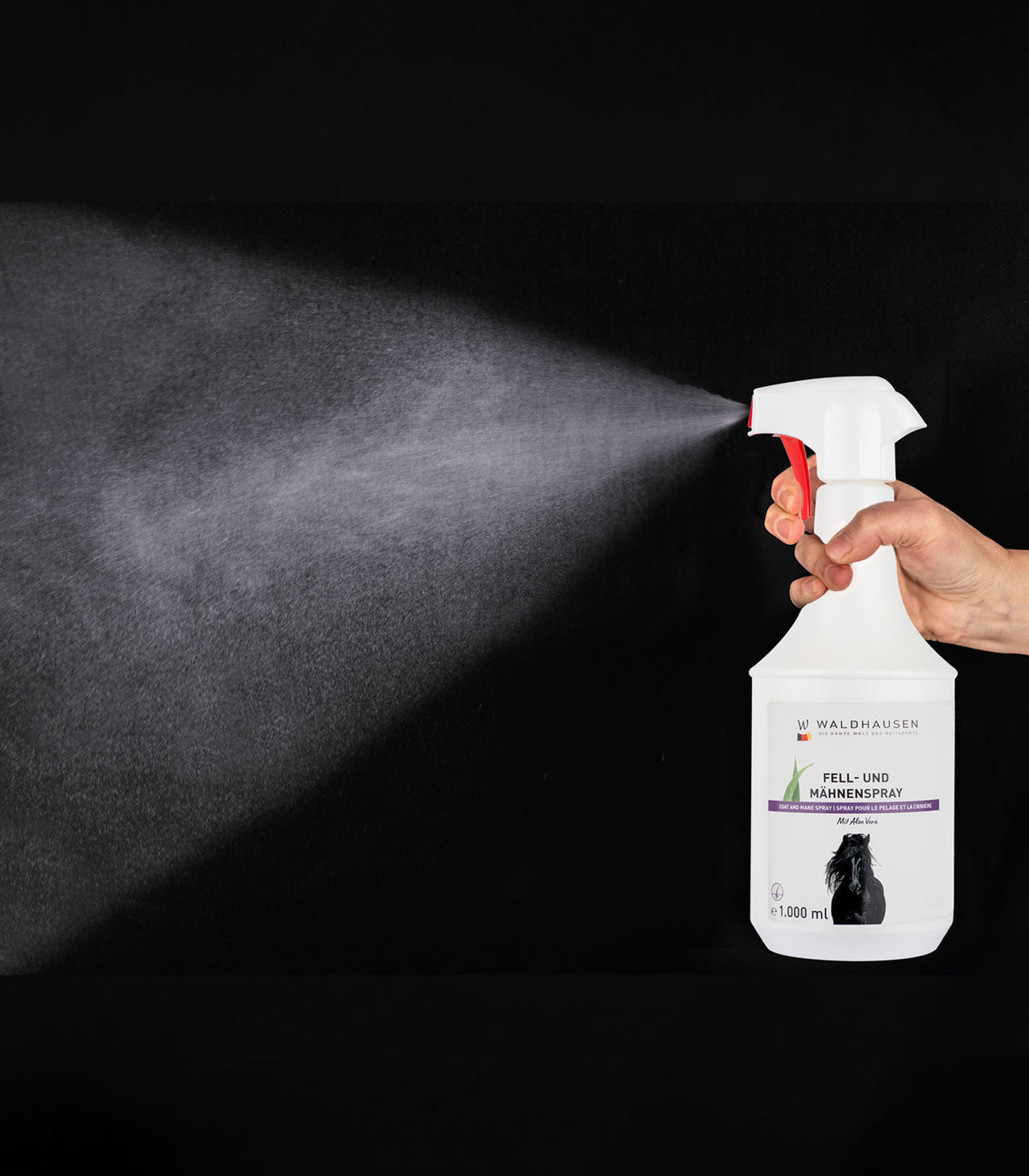 Spray pour pelage et crinière à l'aloe vera