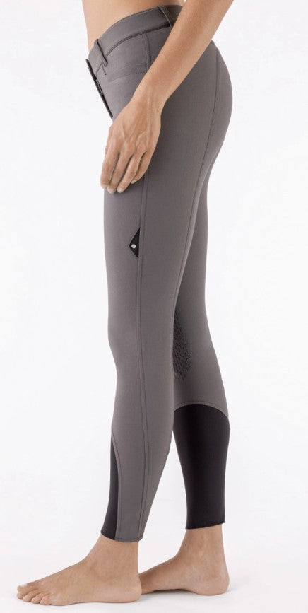 Pantaloni da equitazione da donna Ash, grip al ginocchio X-Grip