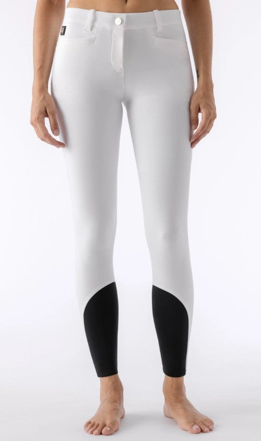 Pantaloni da equitazione da donna Ash, grip al ginocchio X-Grip