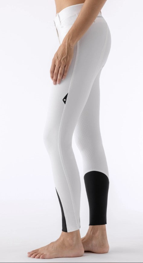 Pantaloni da equitazione da donna Ash, grip al ginocchio X-Grip