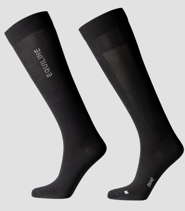 Reitsocken "Eqeddy", schwarz