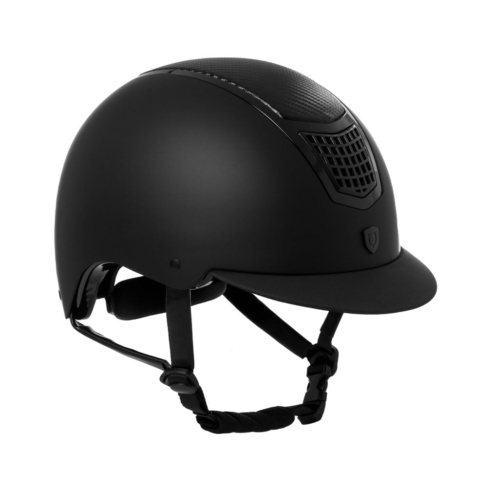 Helm "Eclipse Plain Matt Carbon Finish" Equestro