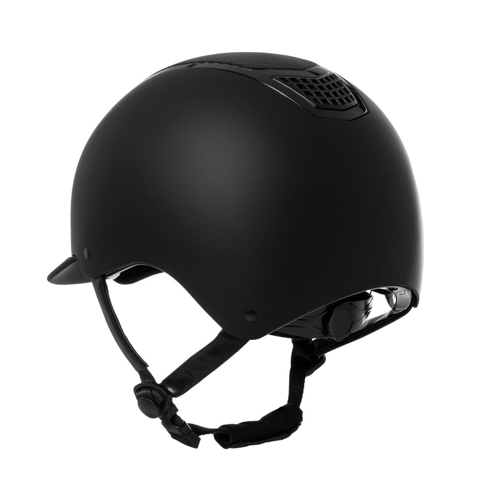 Helm "Eclipse Plain Matt Carbon Finish" Equestro