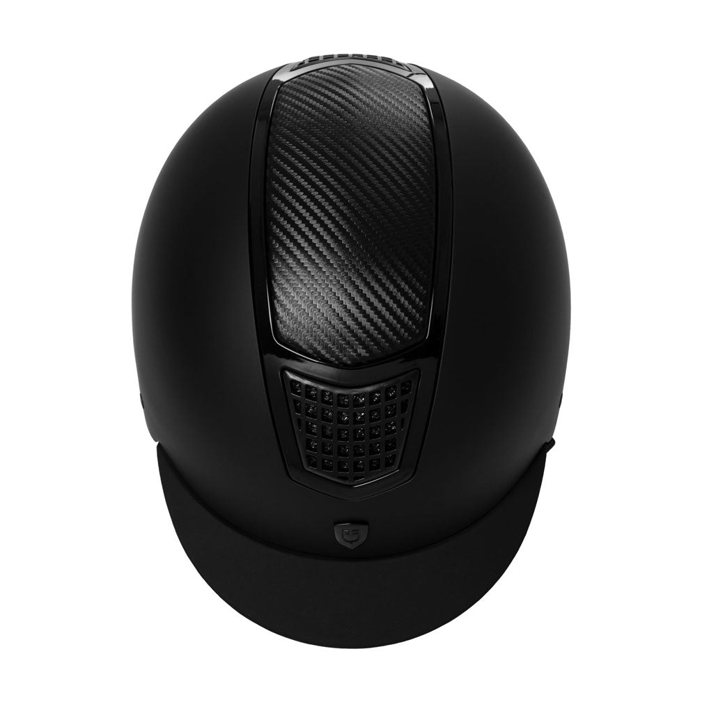 Helm "Eclipse Plain Matt Carbon Finish" Equestro