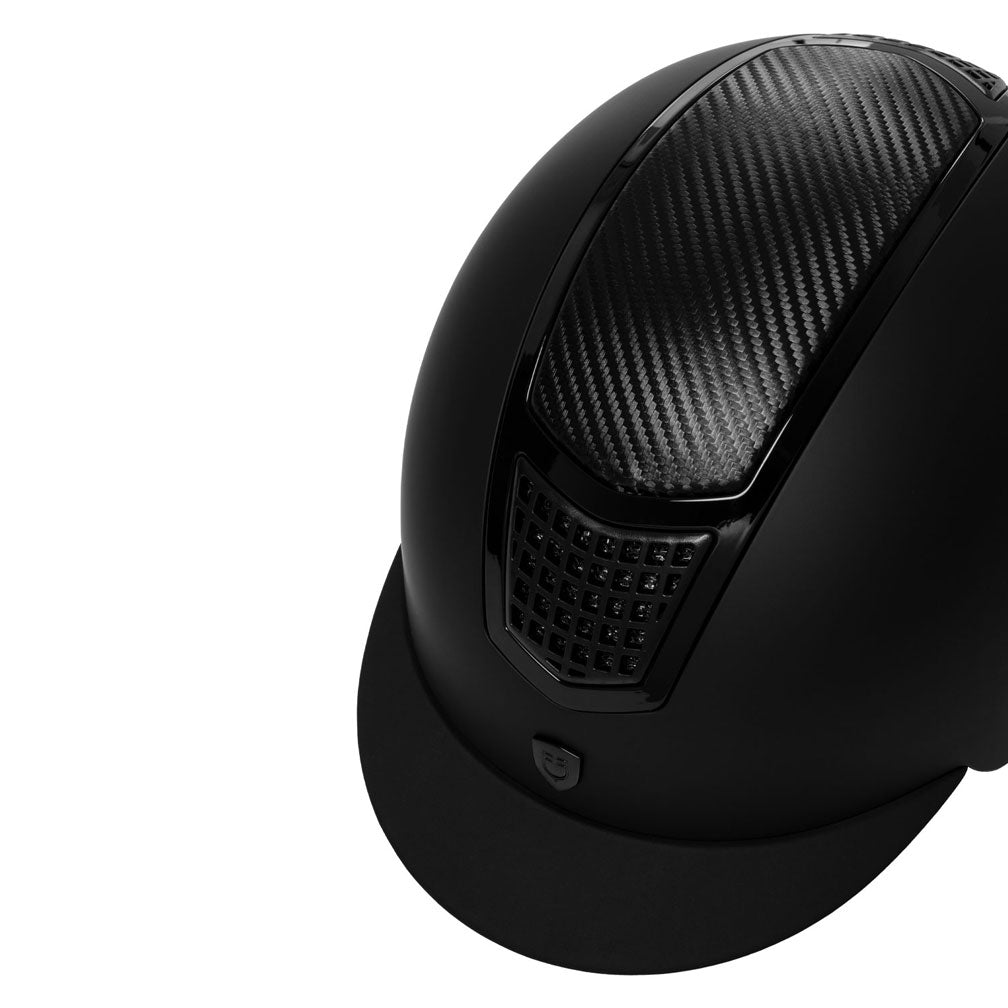 Helm "Eclipse Plain Matt Carbon Finish" Equestro