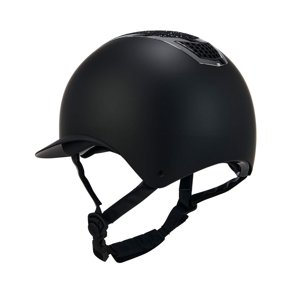 ultraleichter Helm mit Strass "Eclipse Stone Wide Visor" Equestro
