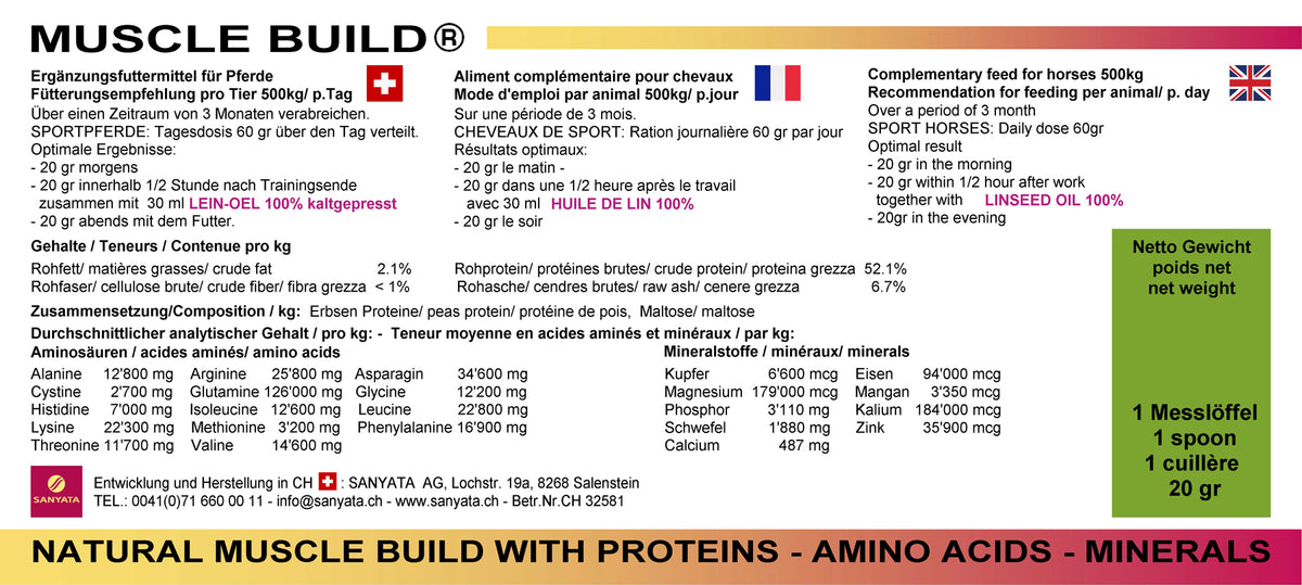 Muscle Build - neue Rezeptur!