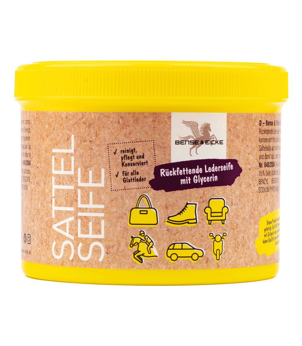 Bense & Eicke Sattelseife mit Schwamm, Bense & Eicke