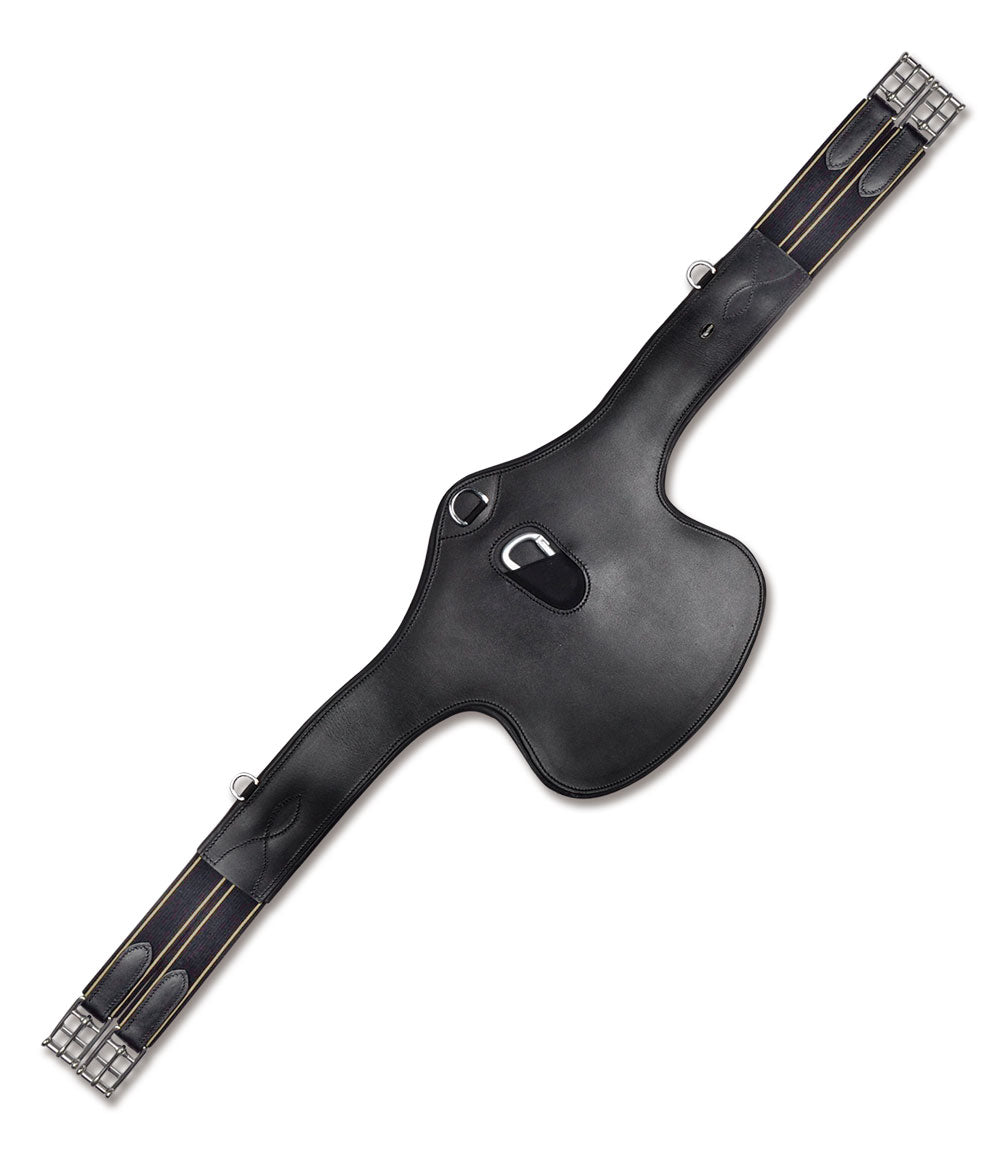 Ledersattelgurt mit Bauchlatz Waldhausen