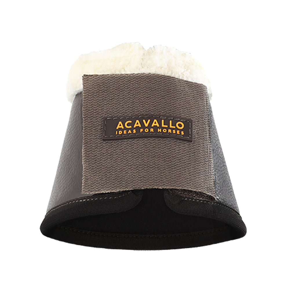 Hufglocken mit Lammfell Acavallo