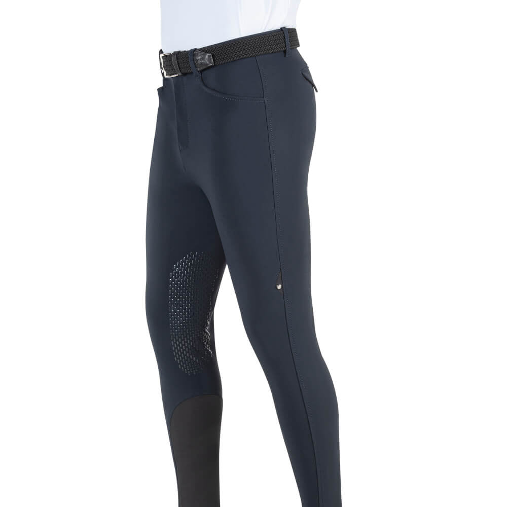 Equiline Herren Reithose Albertk B-Move, Kniegrip Equiline