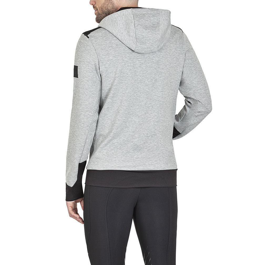 Equiline Herren Tech-Fleece-Jacke Christiac, grey melange Equiline