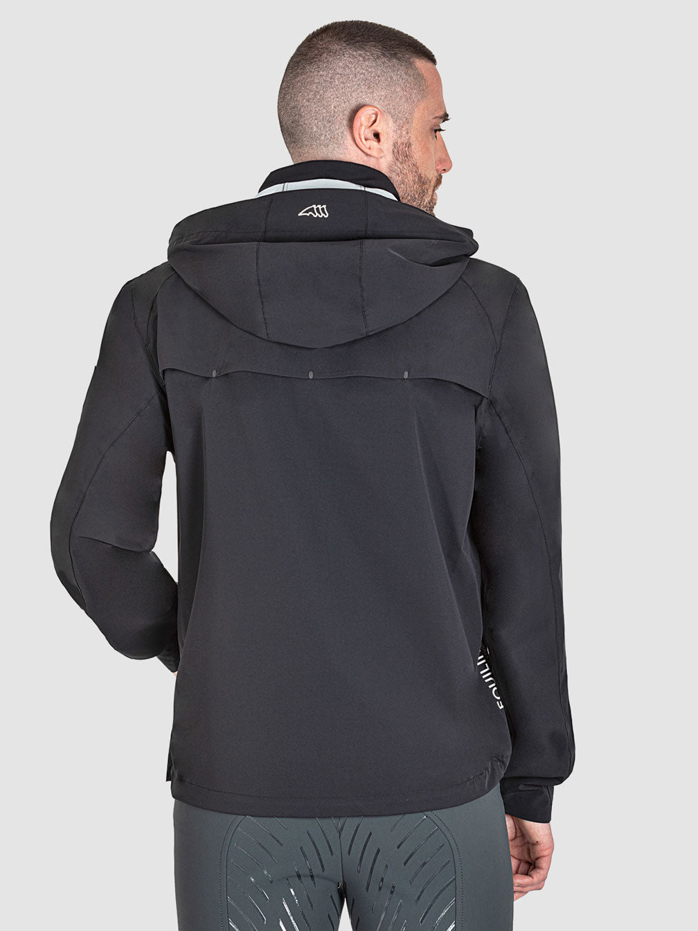 Equiline Herren-Regenjacke, Colinec, black Equiline