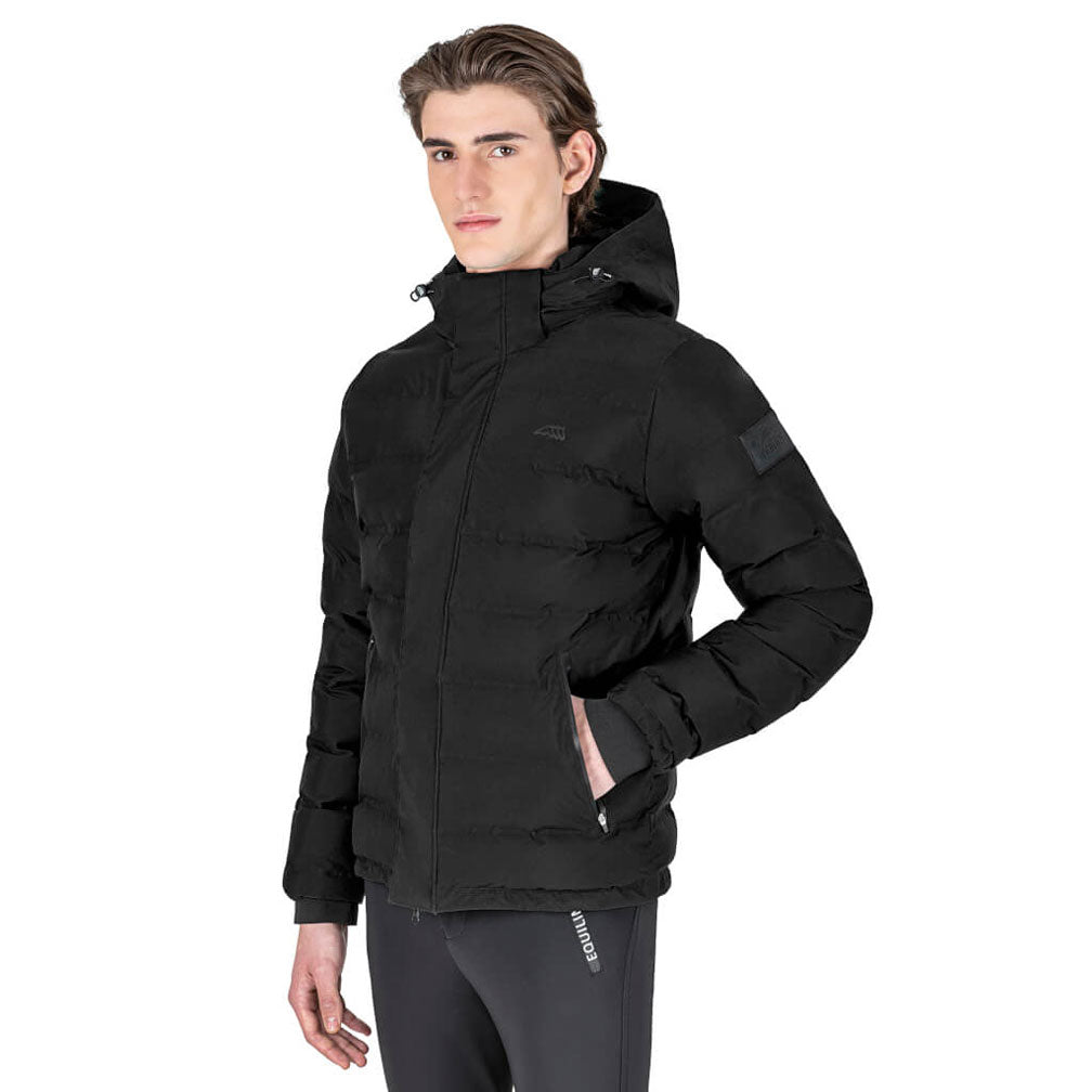 Herren Winterjacke "Conec", black Equiline