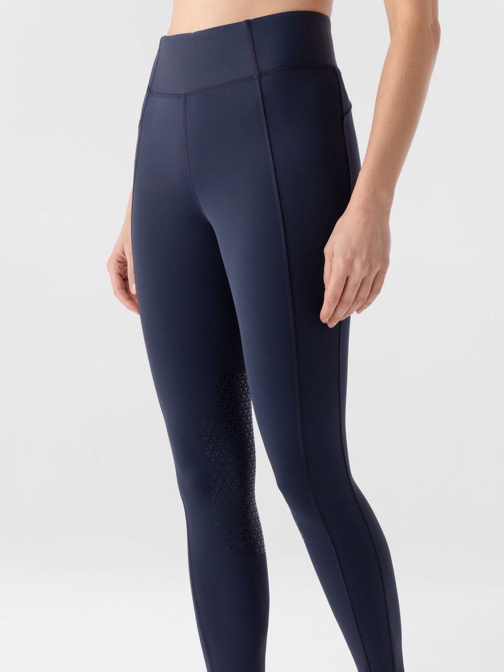 High-Waist-Leggins "Ediekh", Kniegrip Equiline