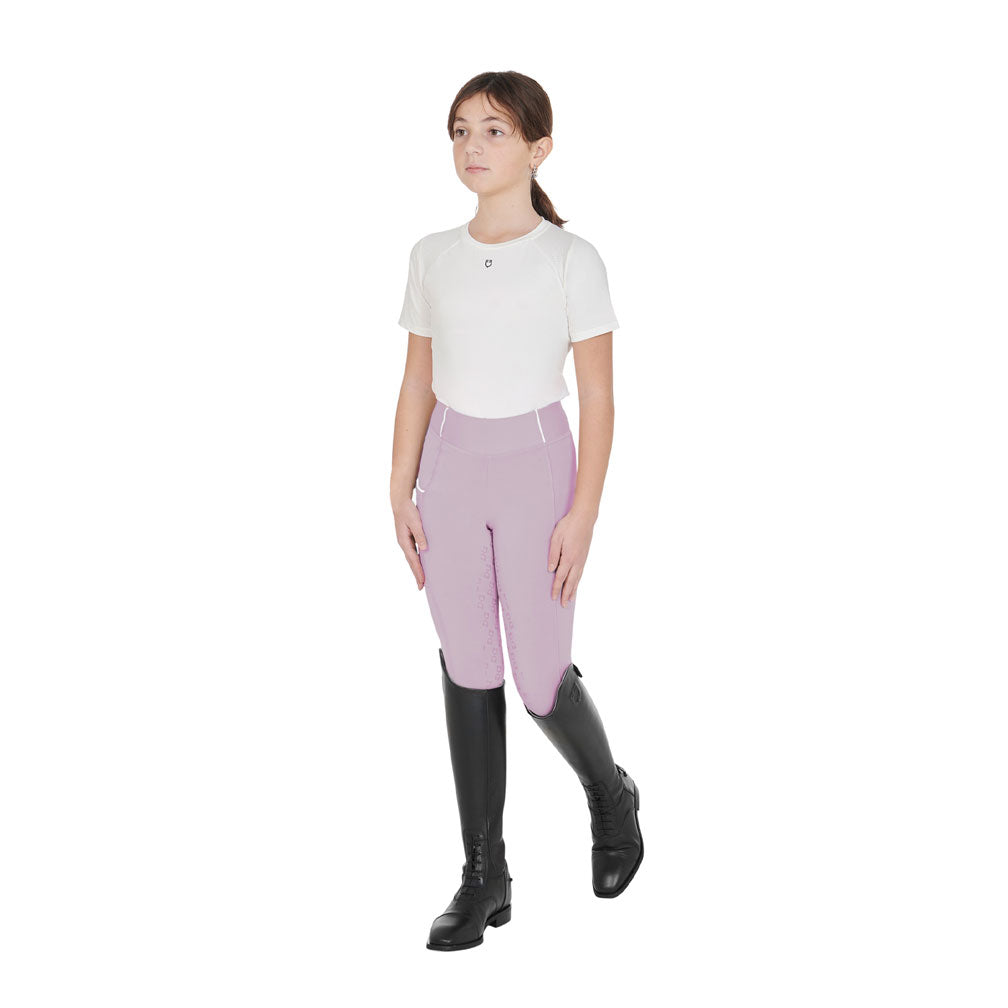 Mädchen-Leggins slim fit Equestro